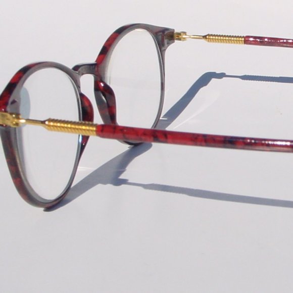 (NWT) Vintage 90's Plastic Combo School Girl Readers +3.00 (S.Burgundy) - Picture 2 of 4